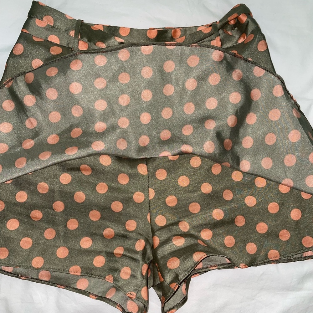 Zara skort with polka dots